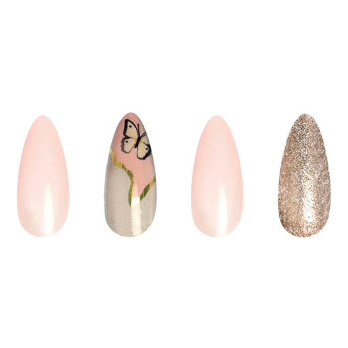 KANA Posh Mellow Yes, Please! High Velocity Design 24 Nails - ikatehouse