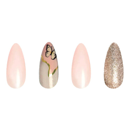 KANA Posh Mellow Yes, Please! High Velocity Design 24 Nails - ikatehouse