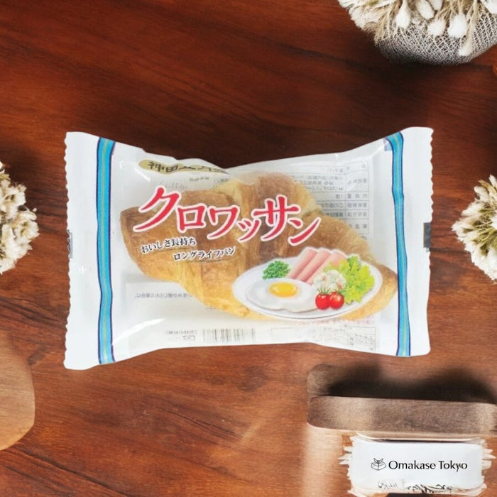 Kanda Satsukido Japanese Bread Plain Croissant (12 Pieces)