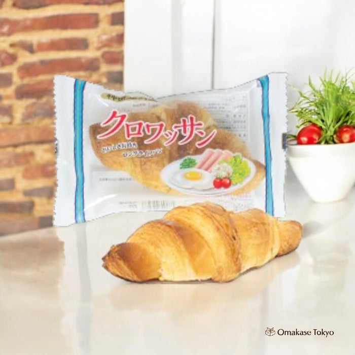Kanda Satsukido Japanese Bread Plain Croissant (12 Pieces)