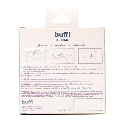 Kara Beauty Buffi K-Nail Shockingly Stunning Press-On Nails