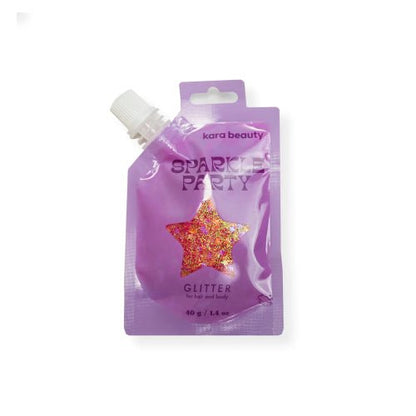 Kara Beauty Sparkle Party Glitter for Hair and Body 1.4oz/ 40g - ikatehouse