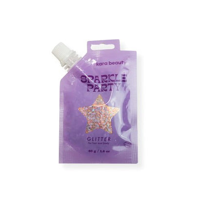 Kara Beauty Sparkle Party Glitter for Hair and Body 1.4oz/ 40g - ikatehouse