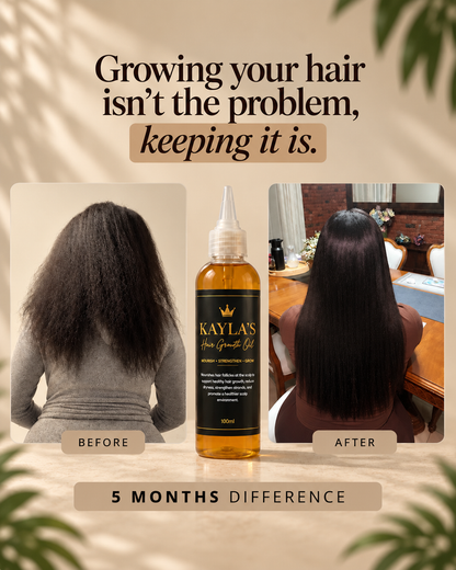 Kayla’s hair growth oil