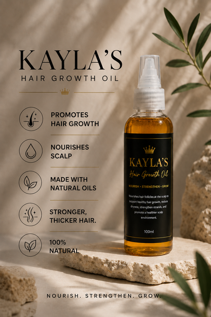 Kayla’s hair growth oil