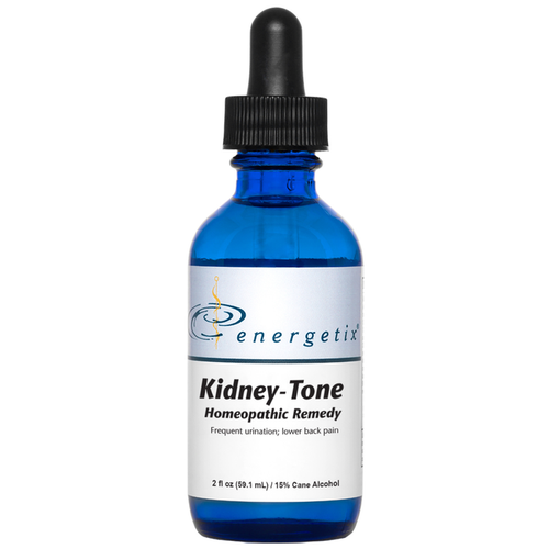Kidney-Tone is a homeopathic combination formula for symptoms of kidney congestion.
