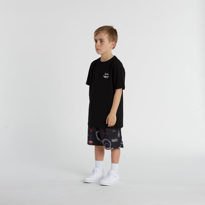 KID'S CRATE X RAINBOWS END PARTY SHORTS