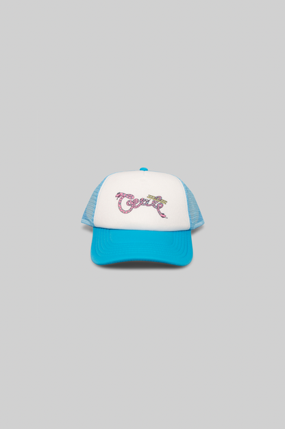 KIDS SNAKES & LADDERS TRUCKER CAP