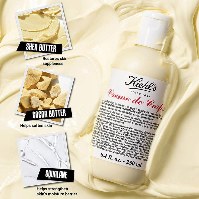 Kiehl's Creme De Corps Body Lotion With Cocoa Butter