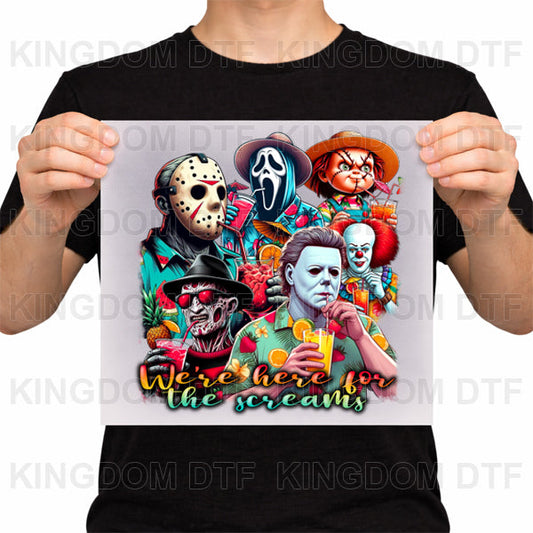 Killer Friends Summer DTF Transfers - Ready To Press