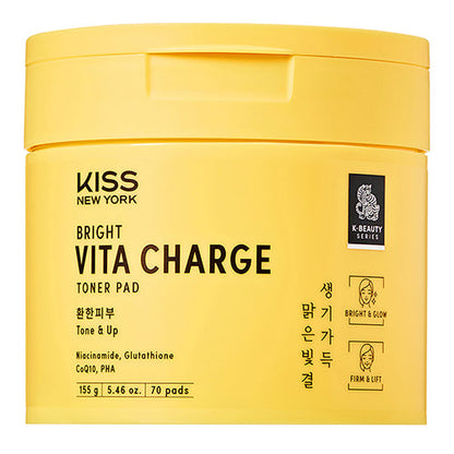 Kiss Toner Pad 70 Pads 5.46oz/ 155g