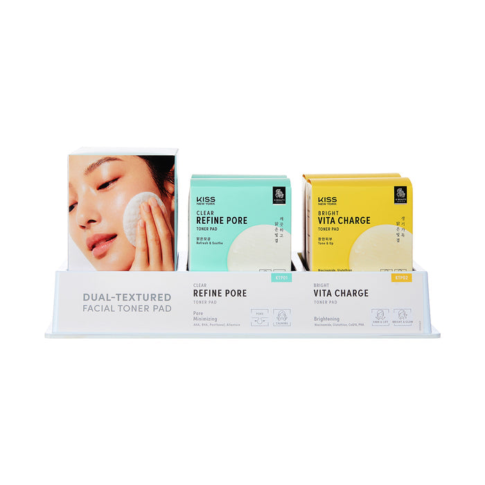 Kiss Toner Pad 70 Pads 5.46oz/ 155g