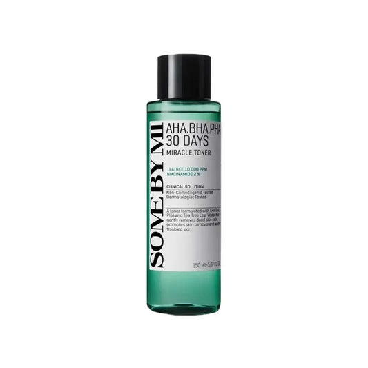 Korean SOME BY MI AHA BHA PHA Tea Tree Cream Set - Acne Care Skincare Set