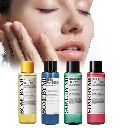Korean SOME BY MI AHA BHA PHA Tea Tree Cream Set - Acne Care Skincare Set