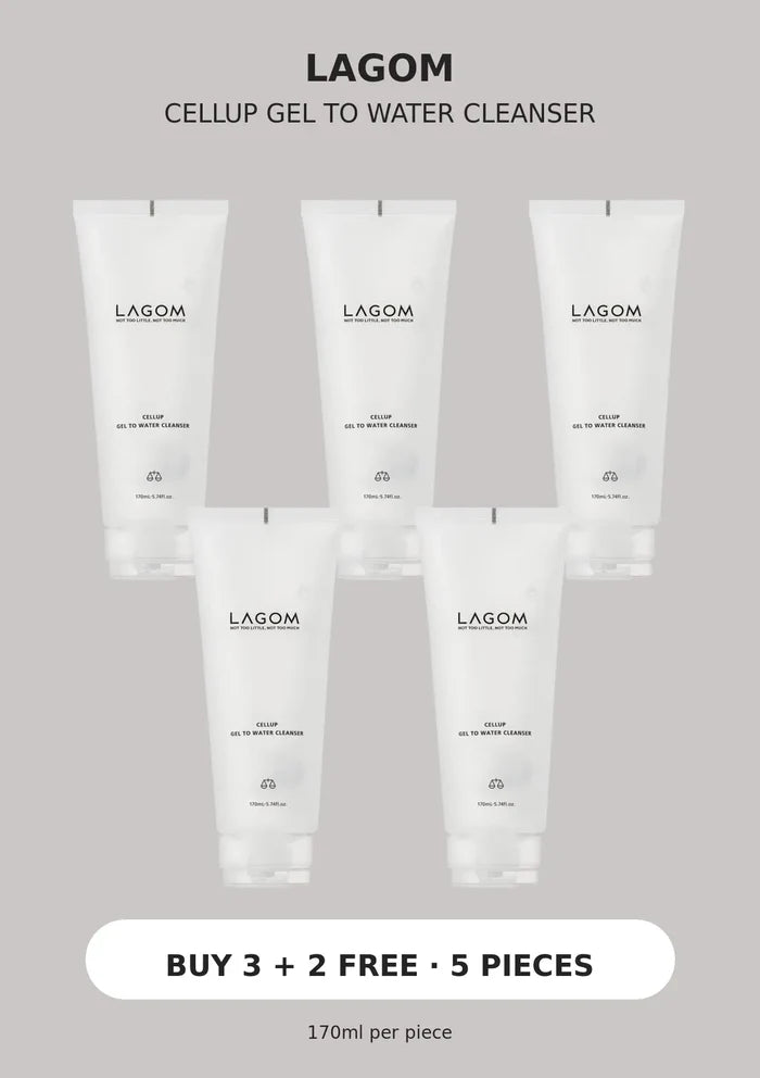 (BUY 3+2 FREE) LAGOM CELLUP WATER CLEANSER