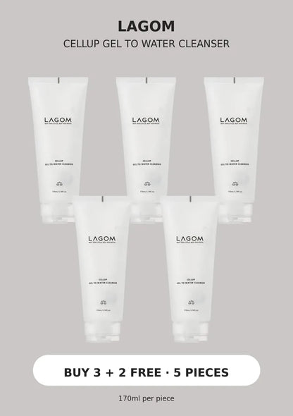 (BUY 3+2 FREE) LAGOM CELLUP WATER CLEANSER