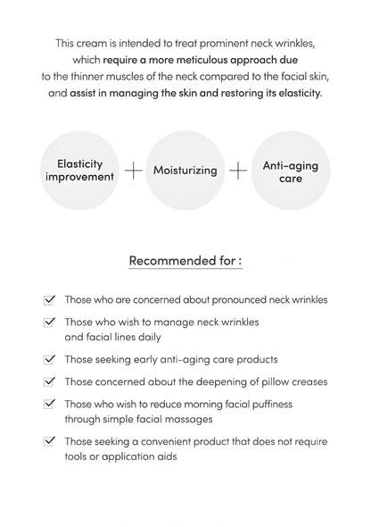 LAGOM Collagen Lifting Neck Cream benefits and who it is recommended for