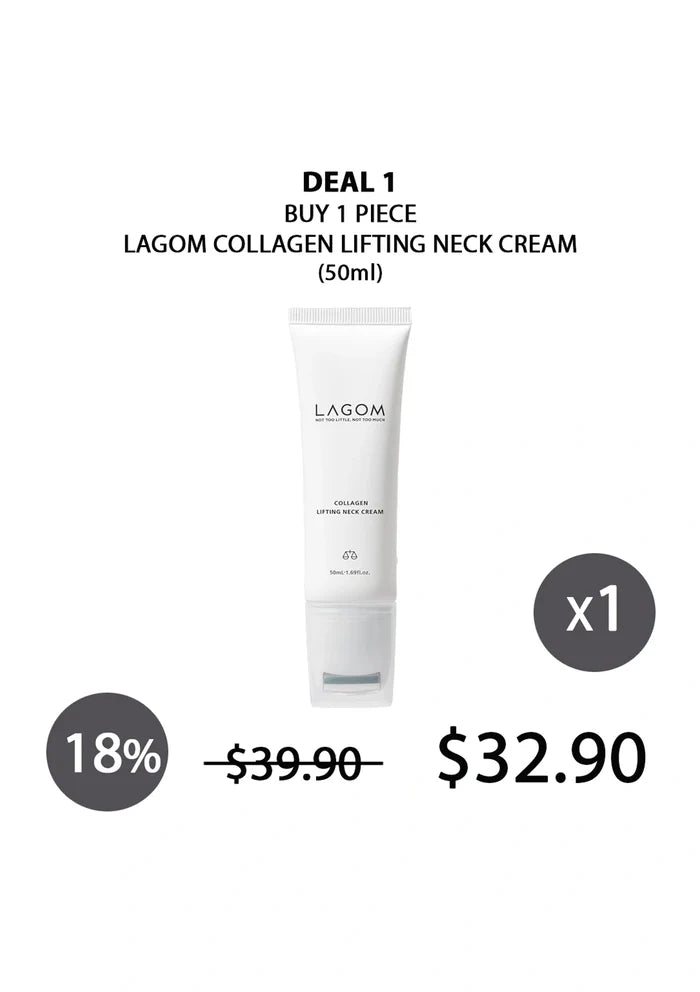 (BUY 1) LAGOM COLLAGEN LIFTING NECK CREAM