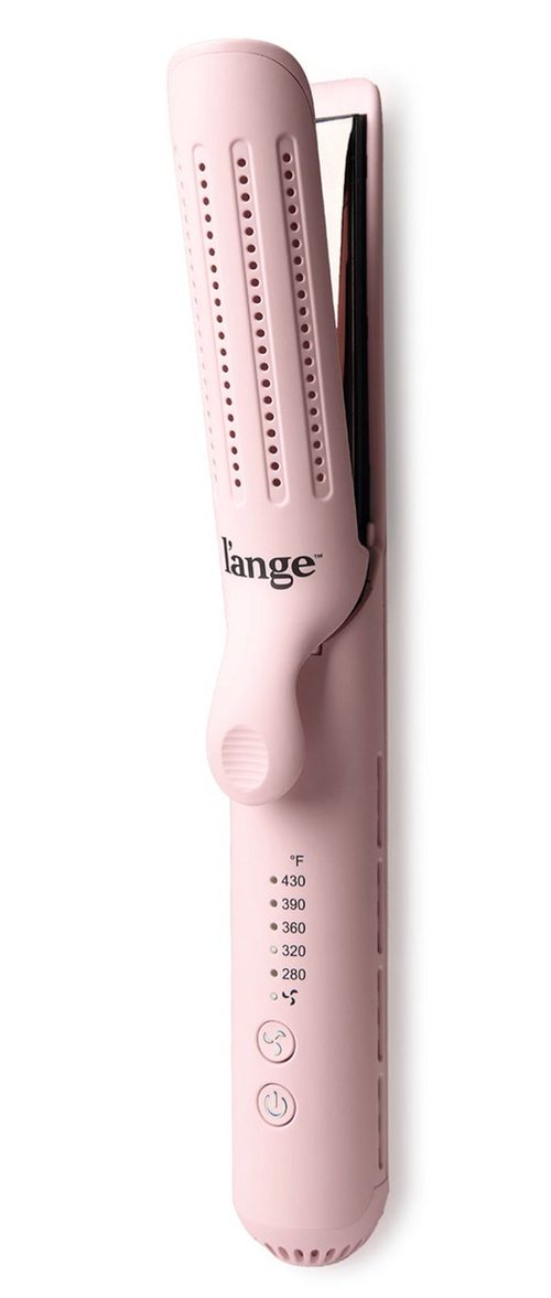 L'ange Hair Le Duo Classic 360° Airflow Titanium Styler, a professional beauty hair styling tool with sleek design and titanium barrel.