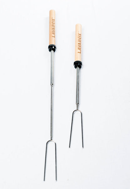 LavaBox Nyx Styxx Telescoping Marshmallow Roasting Sticks 2 Pack