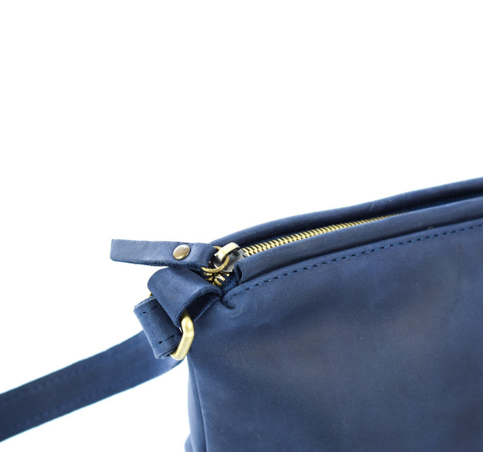 Leather bag Gracia Blue