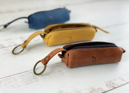 Leather key case