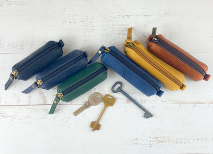 Leather key case