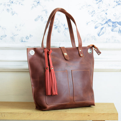 Leather tassels, any color