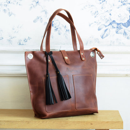 Leather tassels, any color