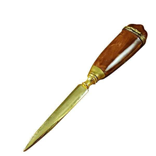 Letter Opener limoges box Porcelain Limoges French Trinket Box