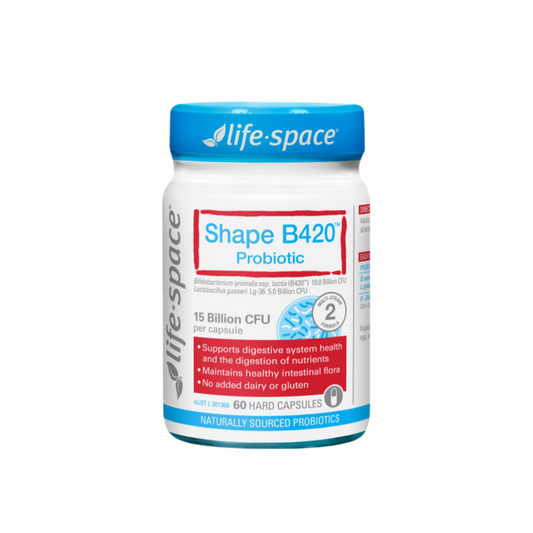 LIFESPACE Shape B420™ Probiotic 60 Capsules - myernk