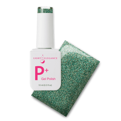 Light Elegance P+ Soak-Off Glitter Gel Polish - Bravo!