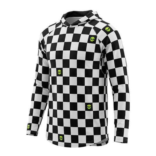 LIGHTWEIGHT UV HOODIE - CHECKERED