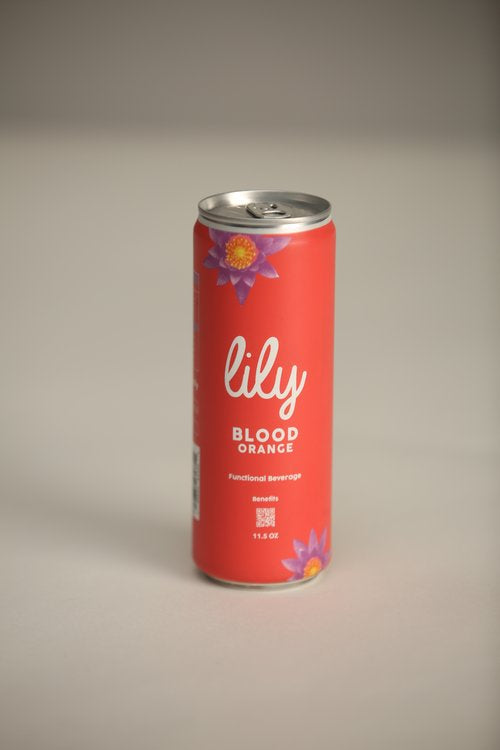 Lily - Blue Lotus Seltzer - Blood Orange
