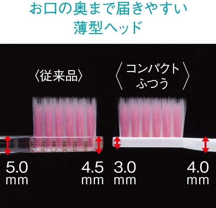 Lion Systema Haguki Plus Compact Head Toothbrush