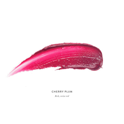 Luk Beautifood Lip Nourish Natural Lipstick - Swatch - Cherry Plum