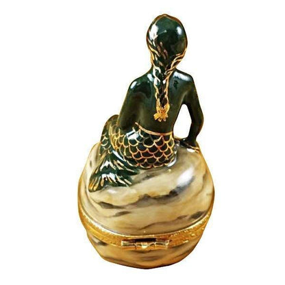 Copenhagen Mermaid limoges box Porcelain Limoges French Trinket Box
