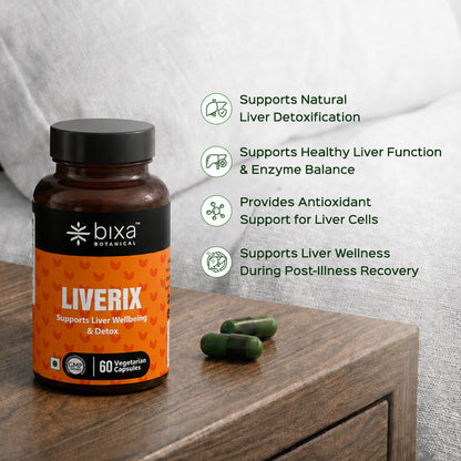 LIVERIX 60 Veg Capsules (450mg) Supports Liver Wellbeing