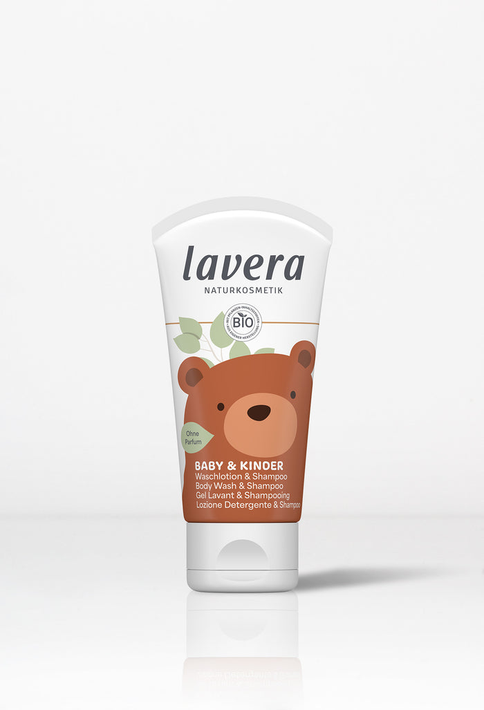 lavera Reisegröße Baby & Kinder Waschlotion & Shampoo