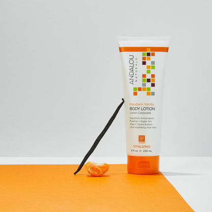 Mandarin Vanilla Vitalizing Body Lotion - Andalou Naturals US