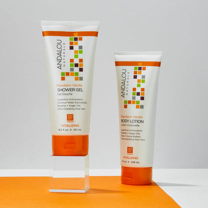 Mandarin Vanilla Vitalizing Body Lotion - Andalou Naturals US