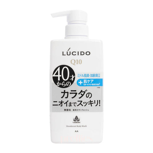 Mandom Lucido Men Deodorant Body Wash 450ml (Cool-Light Blue)