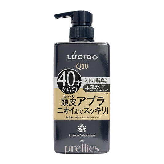 Mandom Lucido Men Deodorant Scalp Shampoo 450ml (Dark Blue)