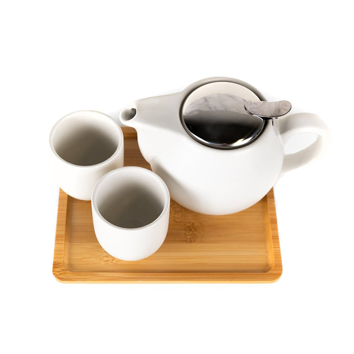 'Tea for Two'- Matte Ceramic Tea Set - Accessories - Full Leaf Tea Company