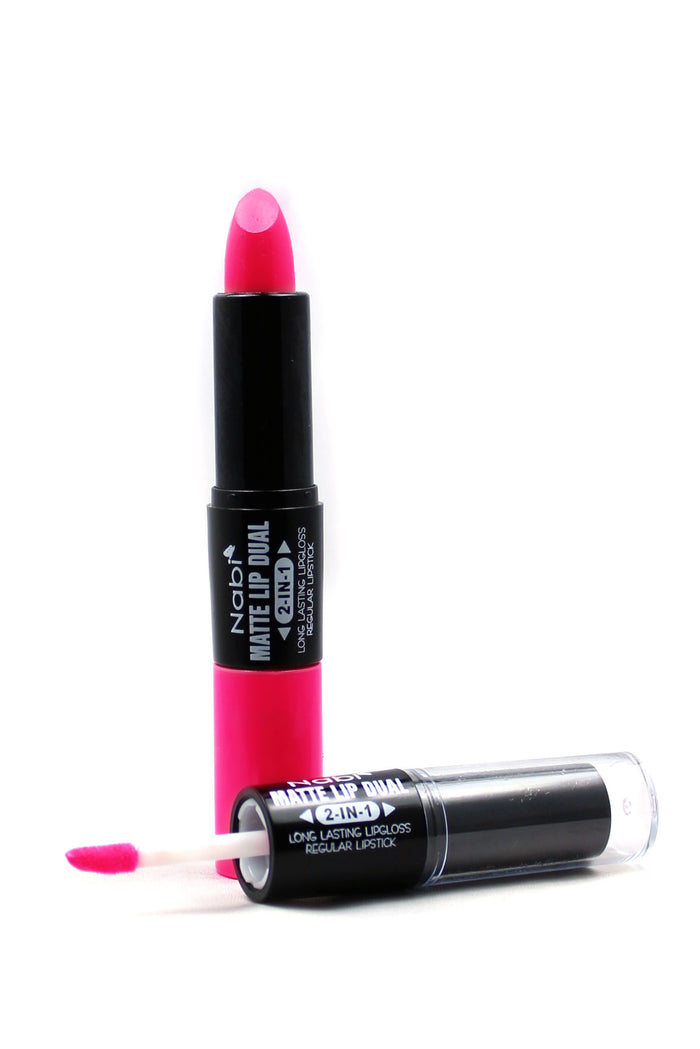 MDL17 - 2 in 1 Matte Lip Pink Rose