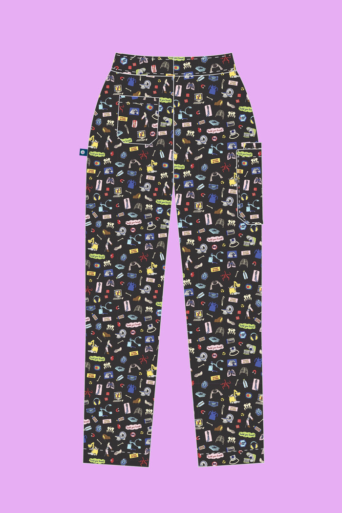 Medical Imaging - Womens Printed Scrub Pants