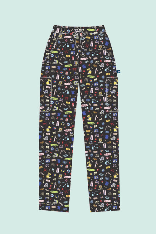 Medical Imaging – Unisex Printed Scrub Pant