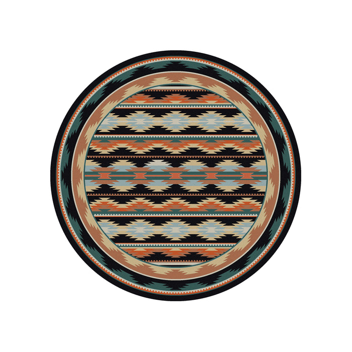 Image of an area rug, Medicine - Dark