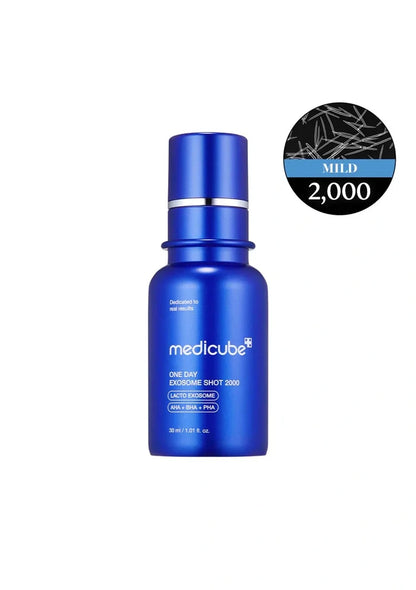 (BUY 1 MILD) MEDICUBE BLUE ONE DAY EXOSOME SHOT 2000