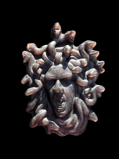 Silver Sheen Obsidian Medusa from Raven's Cauldron, 6 N Sandusky St, Delaware, OH 43015